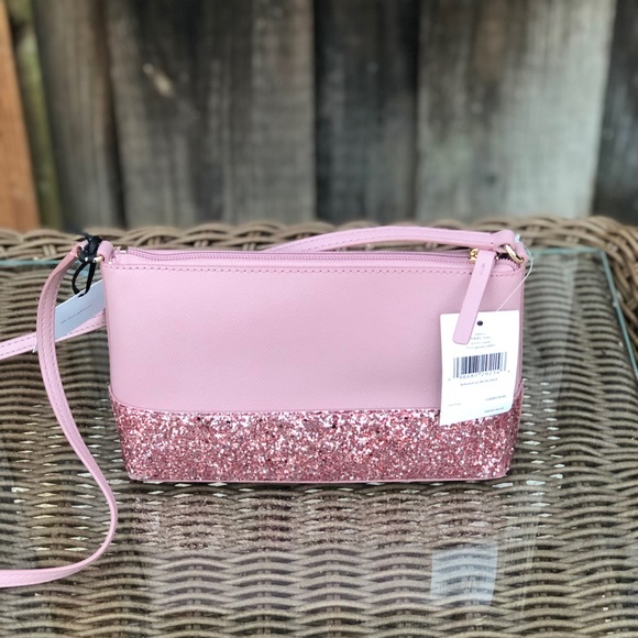 NWT kate spade Greta Court Ina Glitter Crossbody - Picture 3 of 7